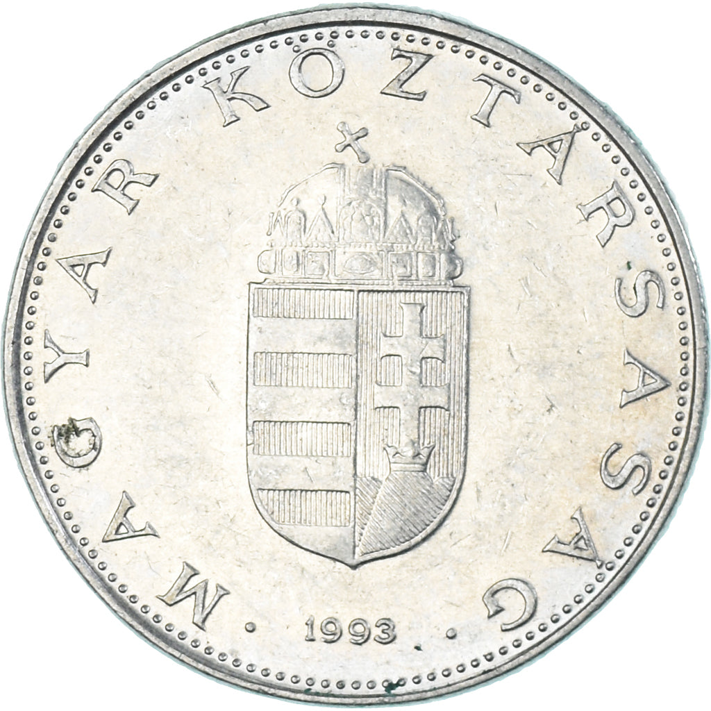 Hongarije, 10 Forint, 1993