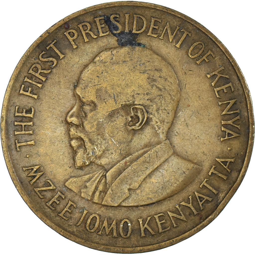 Kenya, 10 Cents, 1975