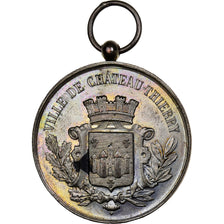 França, medalha, Grand concours musical - Château-Thierry, 1883, Prata