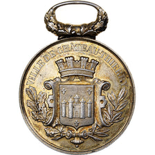 Francia, medaglia, Grand concours musical - Château-Thierry, 1883, Argento, BB+