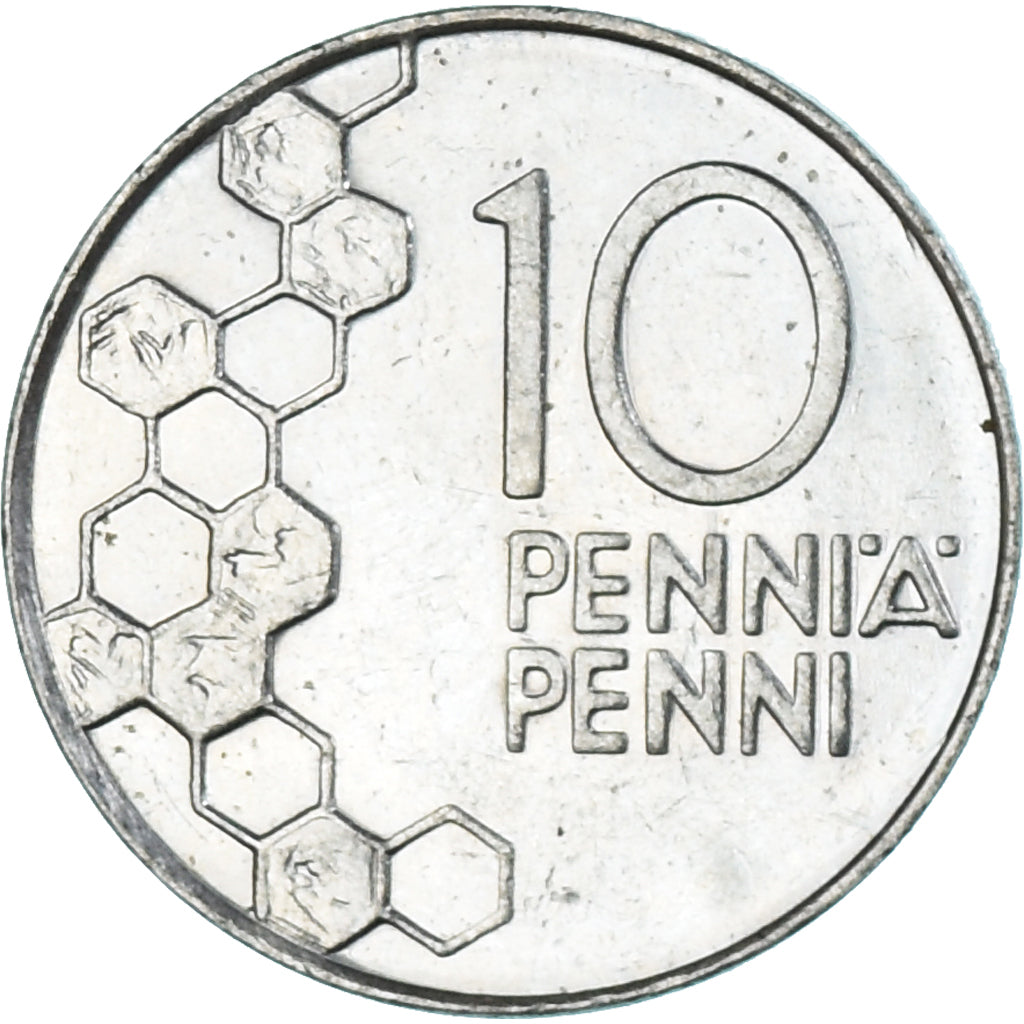 Finlande, 10 Pennia, 1993