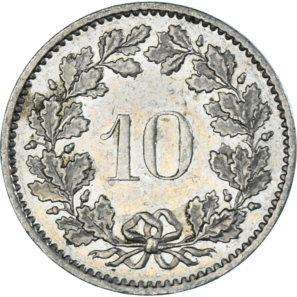Switzerland, 10 Rappen, 1976