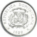 République Dominicaine, 10 Centavos, 1989