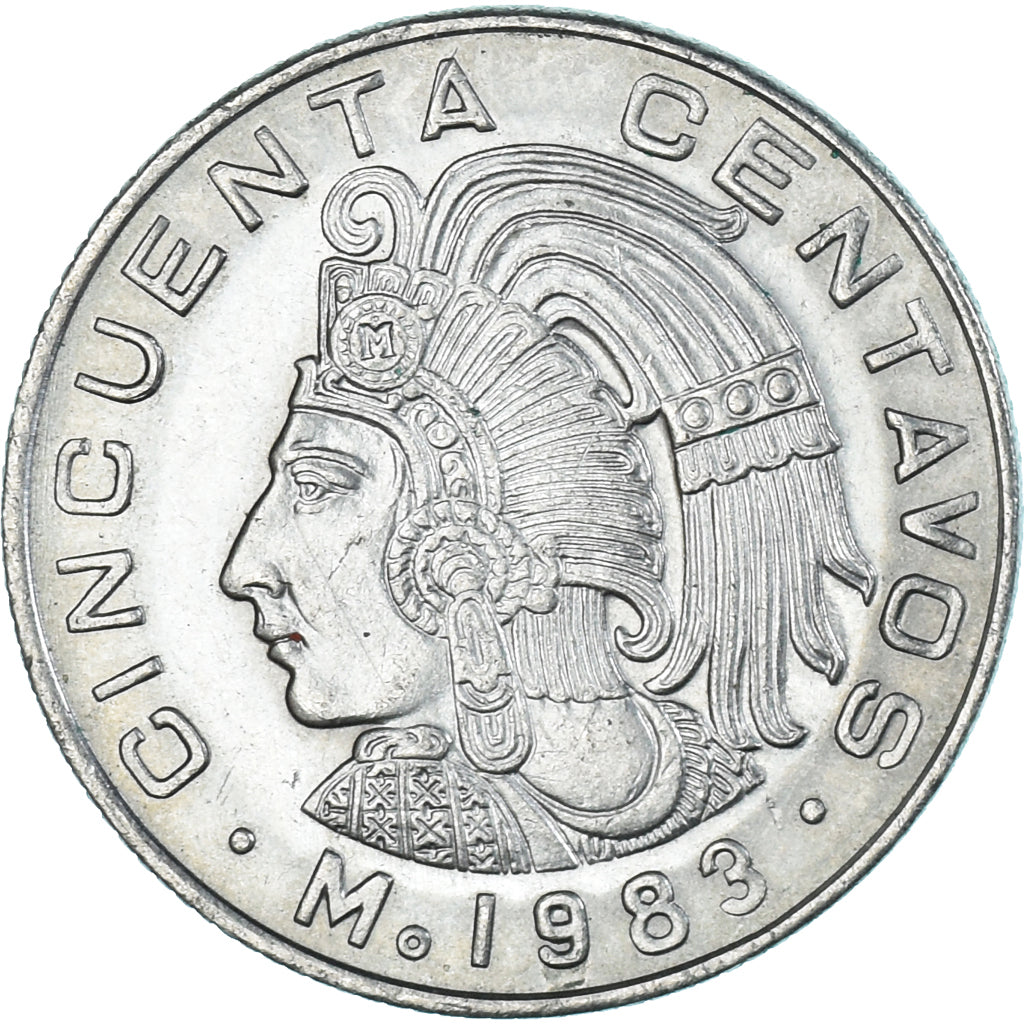 Mexico, 50 Centavos, 1983