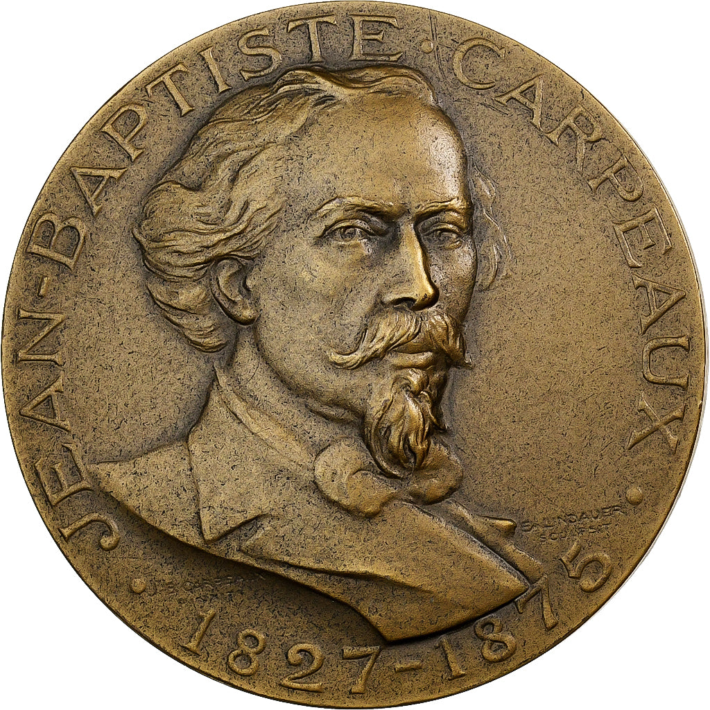 France, Médaille, Jean-Baptiste Carpeaux, Bronze, SUP, Lindauer