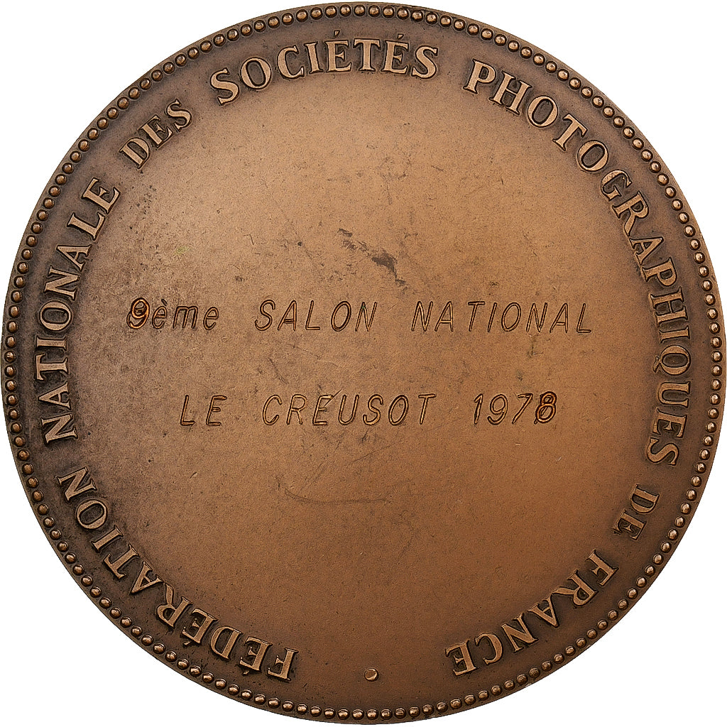 Francia, medaglia, Nicéphore Niepce, Sociétés photographiques de France