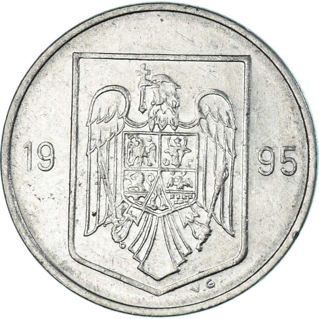 Romania, 5 Lei, 1995