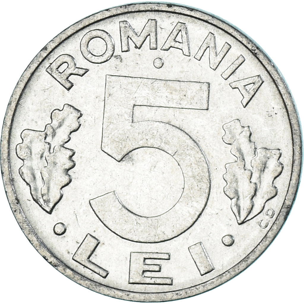 Romania, 5 Lei, 1995