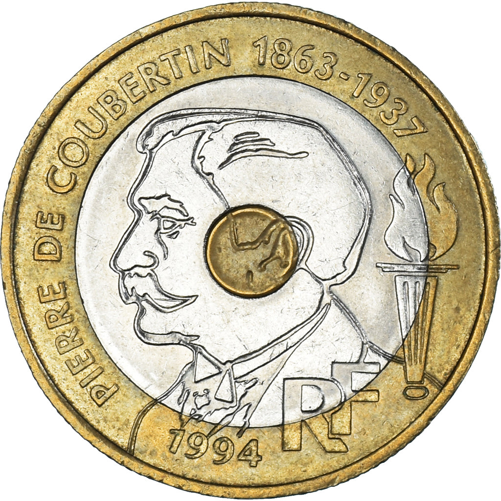 Münze, Frankreich, 20 Francs, 1994