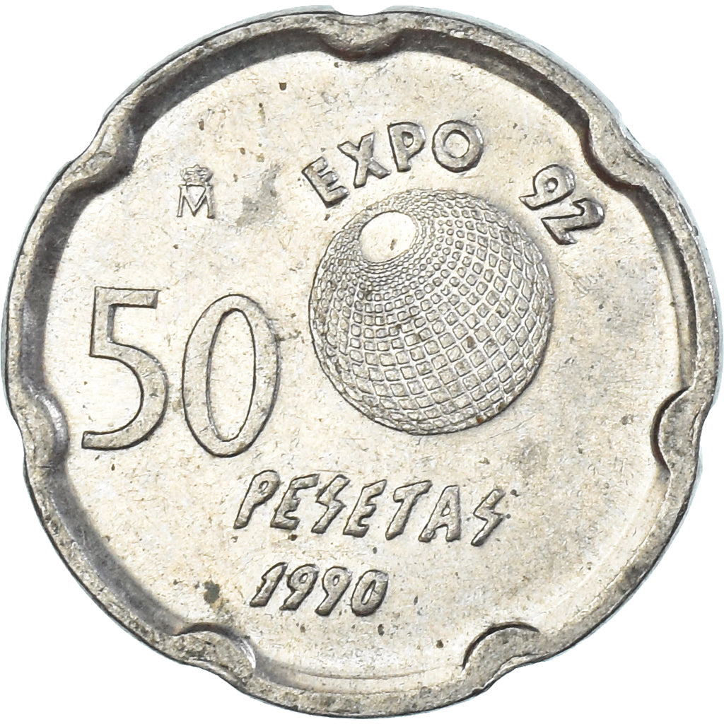 Moneda, España, 50 Pesetas, 1990