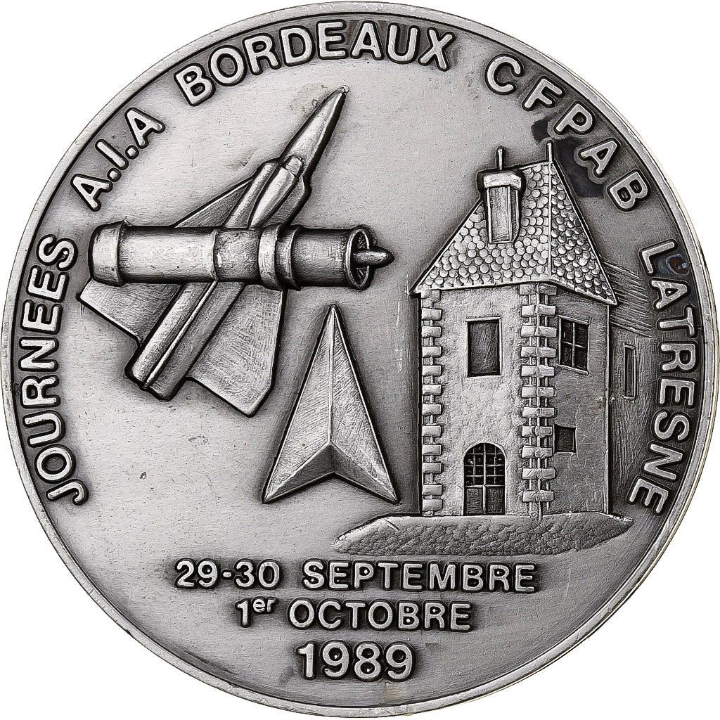 Frankreich, Medaille, Bicentenaire de la Révolution Française, 1989, Silvered