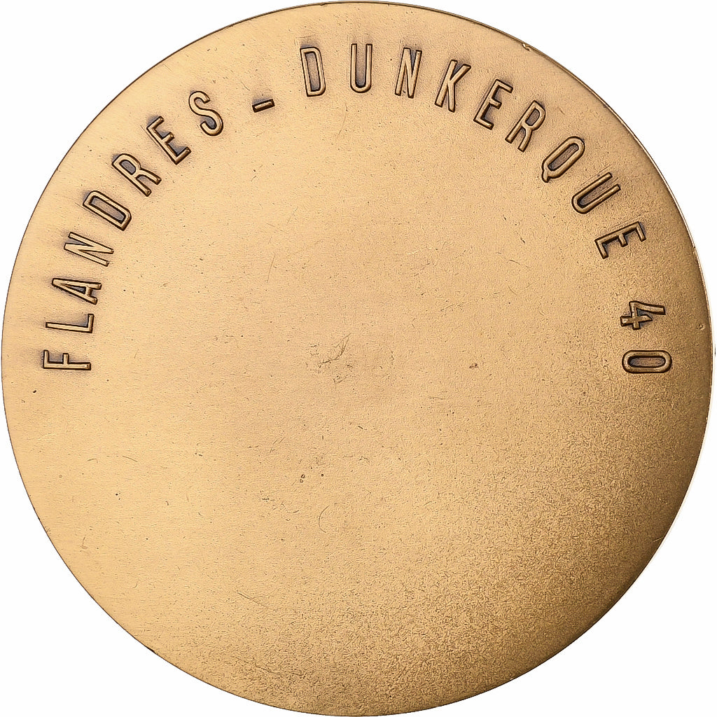 France, Medal, Flandres - Dunkerque 40, Bronze, MS(60-62)