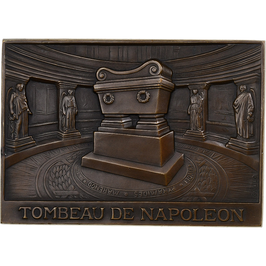Francia, medaglia, Tombeau de Napoléon Ier, Bronzo, Gallo, SPL-