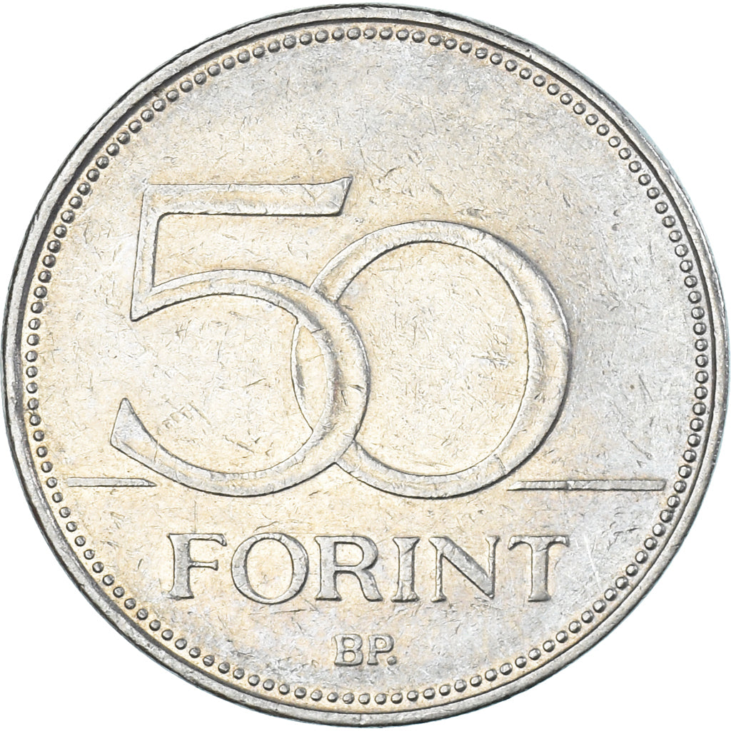 Moneta, Ungheria, 50 Forint, 2001
