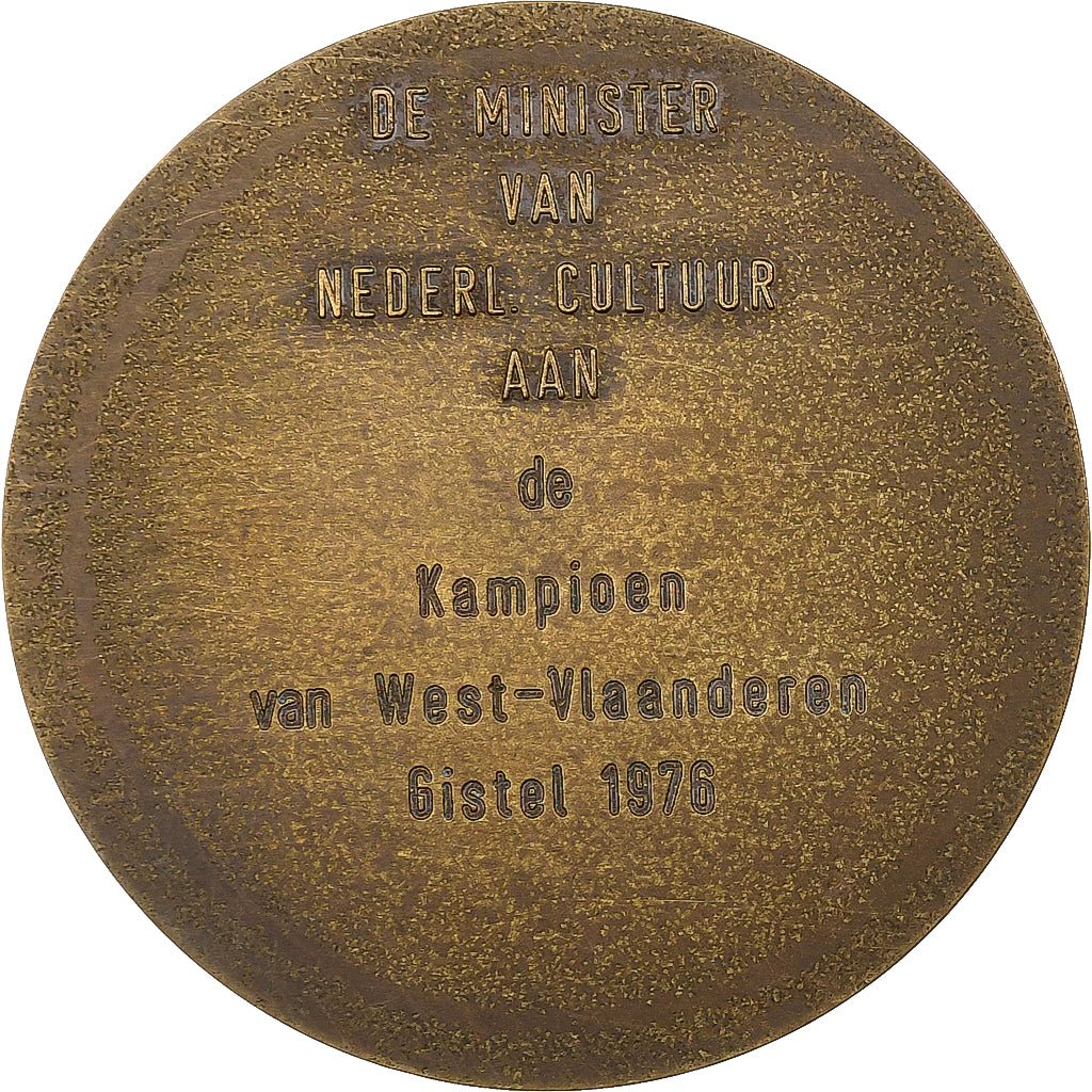 Pays-Bas, Médaille, Ministre de la Culture des Pays-Bas, Cyclisme, 1976