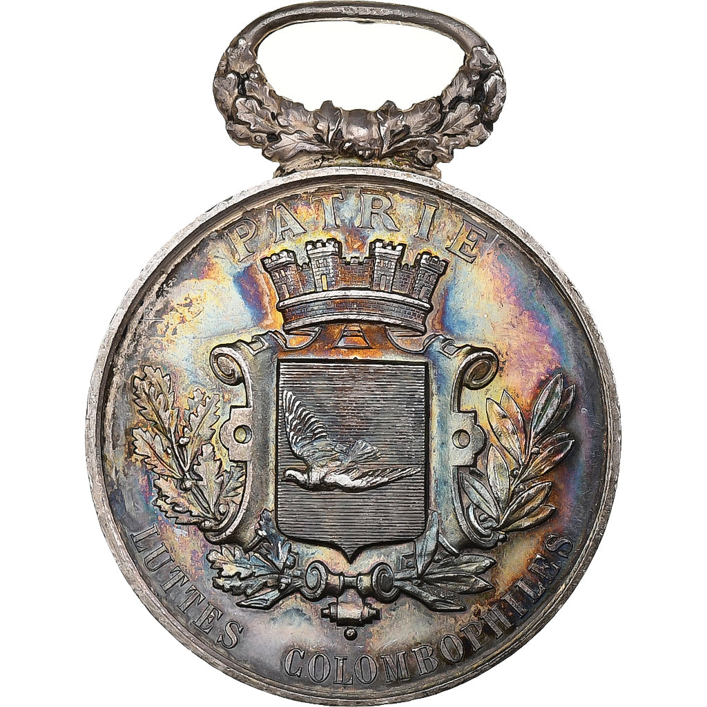 Frankreich, Medaille, Luttes colombophiles, Fédération lilloise, Silber, SS+