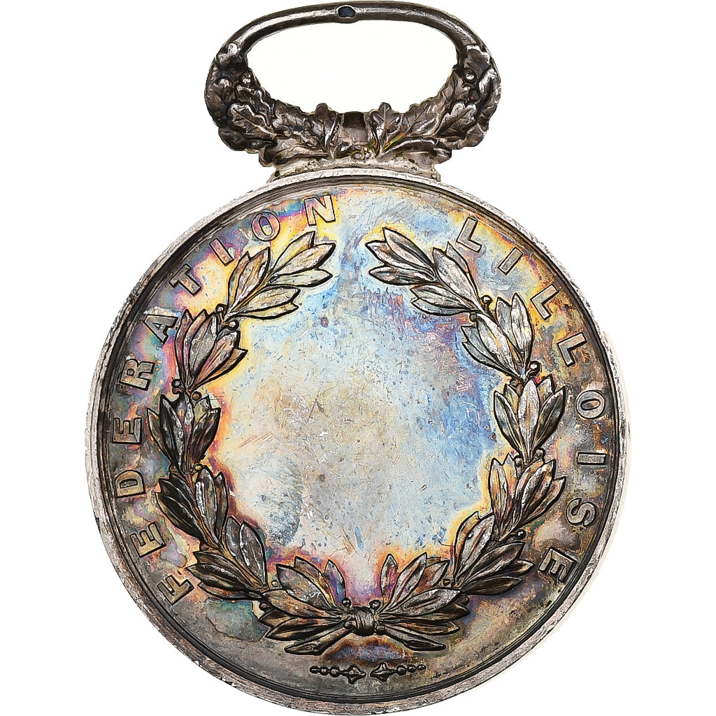 Frankreich, Medaille, Luttes colombophiles, Fédération lilloise, Silber, SS+