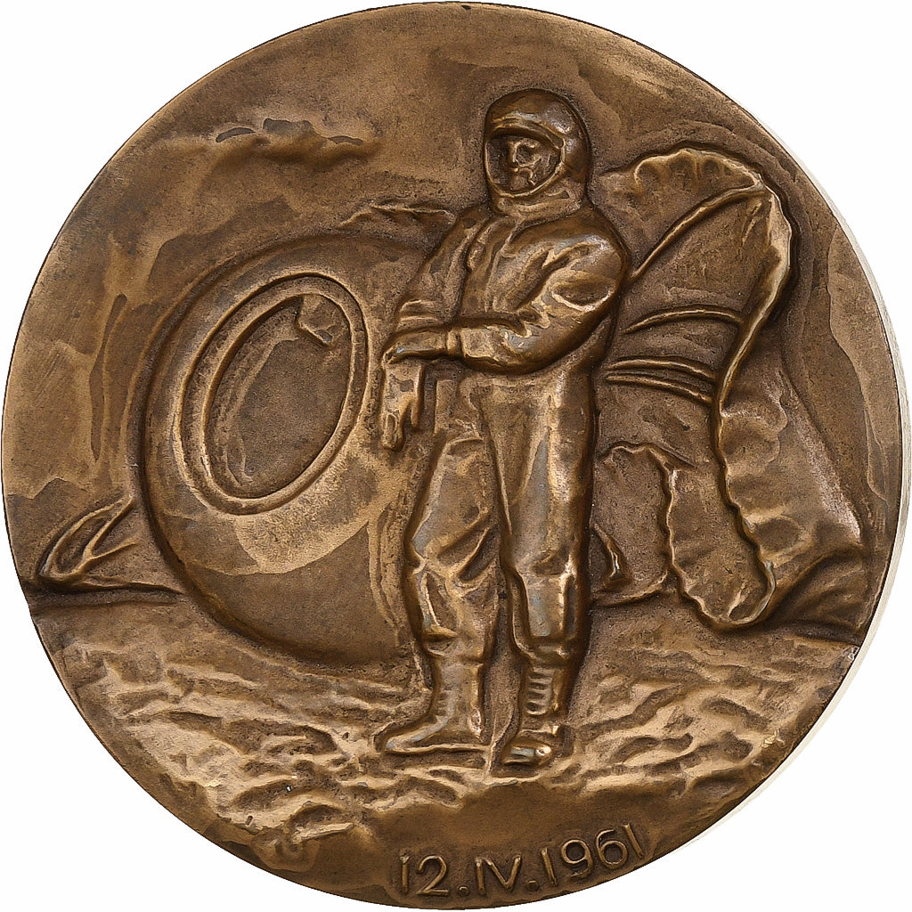 Russia, medaglia, Yuri Gagarin, First cosmonaut of the Earth, 1994, Tombac, SPL-