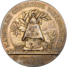 Frankreich, Medaille, L'Abeille, Compagnie d'Assurances, 1928, Silber, VZ