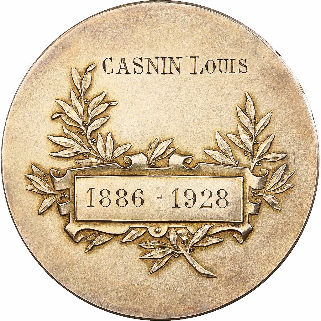 Frankreich, Medaille, L'Abeille, Compagnie d'Assurances, 1928, Silber, VZ