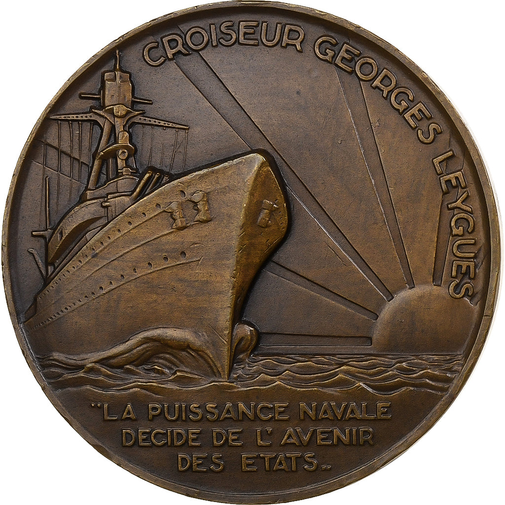 France, Médaille, Croiseur Georges Leygues, MDP, Bronze, SUP, Guiraud