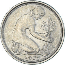 Moneta, Niemcy, 50 Pfennig, 1975