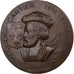 France, Médaille, Jacques Cartier, Saint-Malo, Cuivre, TTB+