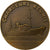 Francia, medaglia, Chargeurs réunis, Paquebot Brazza, 1948, Bronzo, Fraisse