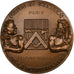 Francia, medalla, Paquebot Napoléon, 1959, Bronce, Darby, EBC
