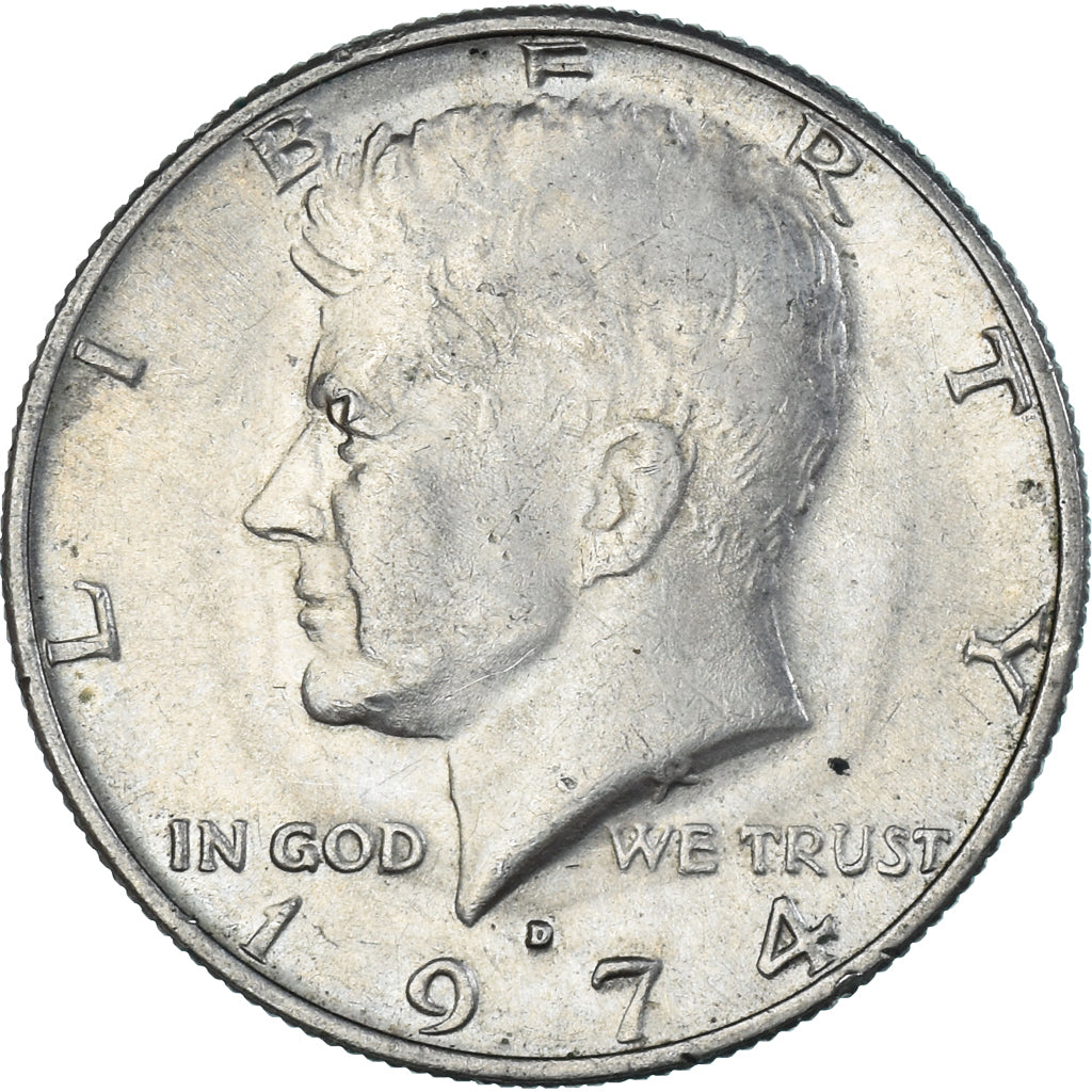 Coin, United States, Half Dollar, 1974