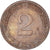 Moneta, Germania, 2 Pfennig, 1980