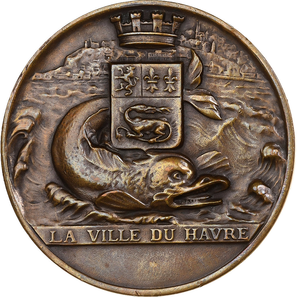 Francia, medaglia, La ville du Havre, Bronzo, Saladin, SPL-