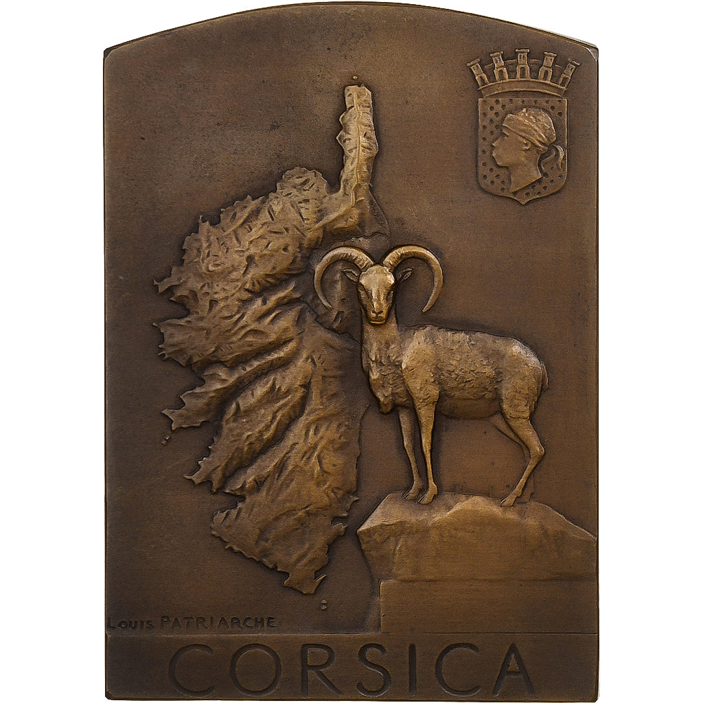 France, Médaille, Corsica, Bronze, SUP, Patriarche