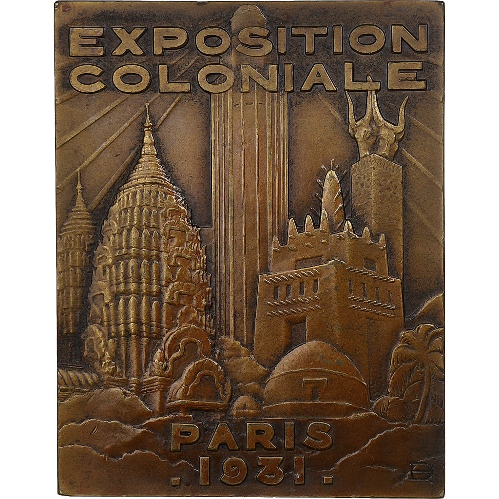 Francia, medaglia, Hubert Lyautey, Exposition Coloniale Internationale, 1931