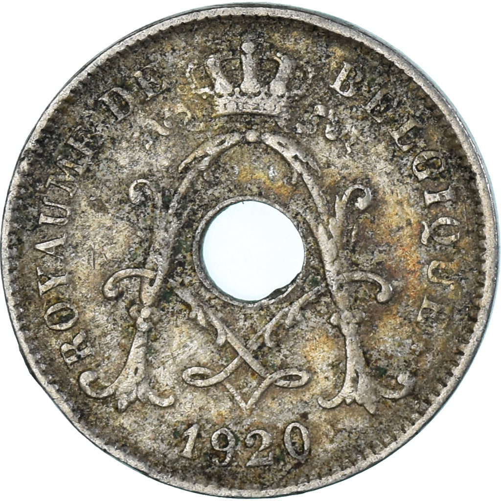 Moneta, Belgia, 10 Centimes, 1920