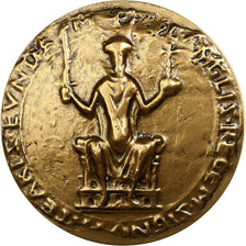 France, Medal, Reproduction, Seal of William the Conqueror, Bronze