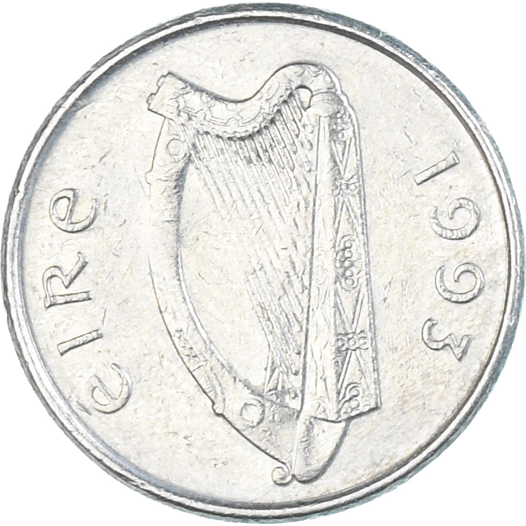 Moneda, Irlanda, 5 Pence, 1993