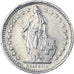 Coin, Switzerland, 1/2 Franc, 1973