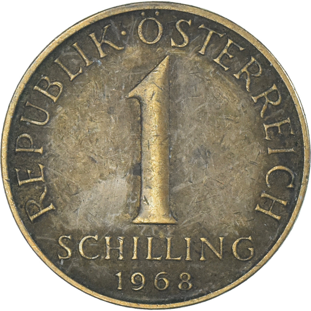 Münze, Österreich, Schilling, 1968