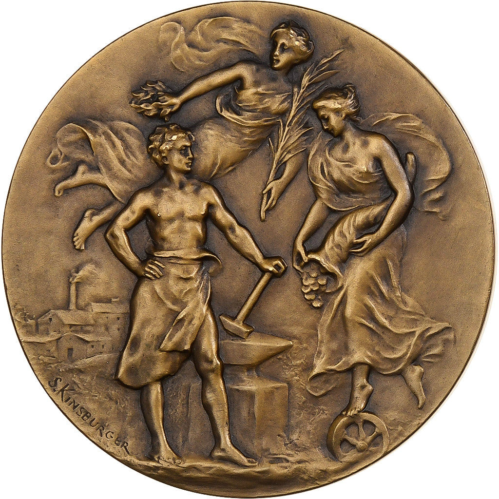 France, Médaille, Union nationale interprofessionnelle, Bronze, TTB+