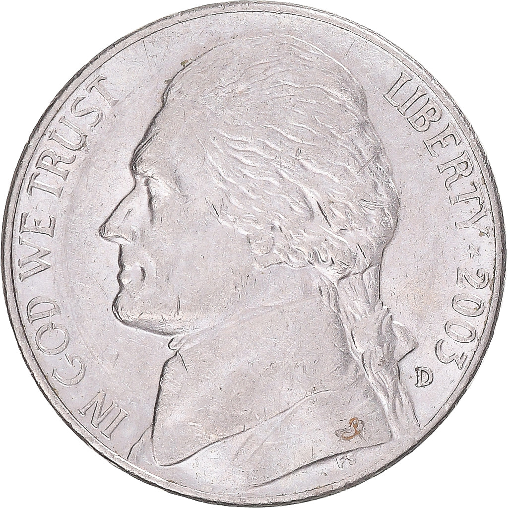 Munten, Verenigde Staten, 5 Cents, 2003