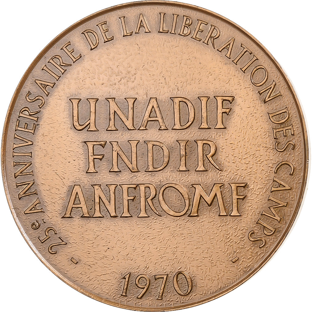 Frankrijk, Medaille, 25ème Anniversaire de la Libération des Camps, 1970, MDP