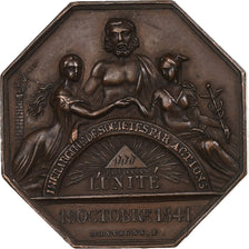 France, Medal, Comptoir de Cambrai, 1847, Copper, Montagny, AU(50-53)