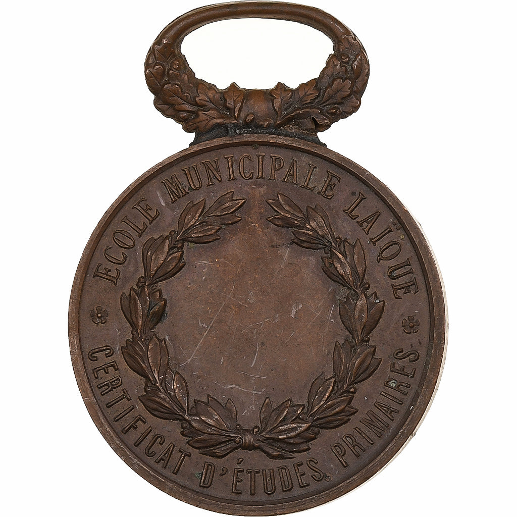 France, Médaille, Ville de Cambrai, Cuivre, TTB+