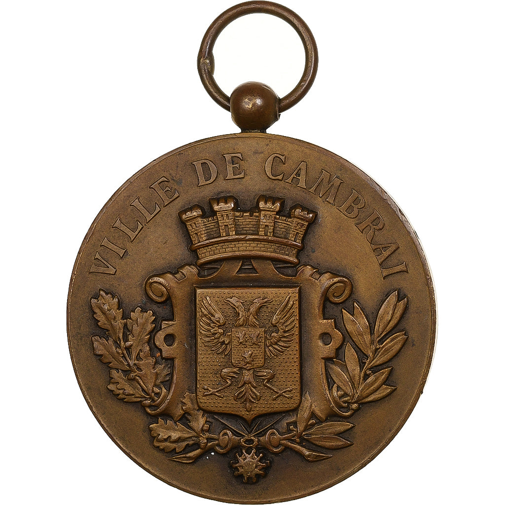 France, Medal, Ville de Cambrai, Bronze, AU(50-53)