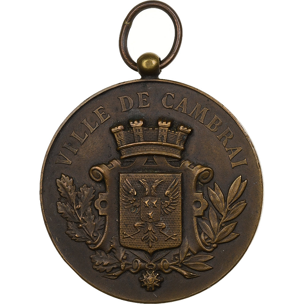 Francia, medaglia, Ville de Cambrai, Bronzo, SPL-