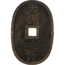 Giappone, 100 Mon, (1835-1870), Bronzo, MB+