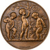 France, Medal, 1972, Bronze, Alphée Dubois, AU(55-58)