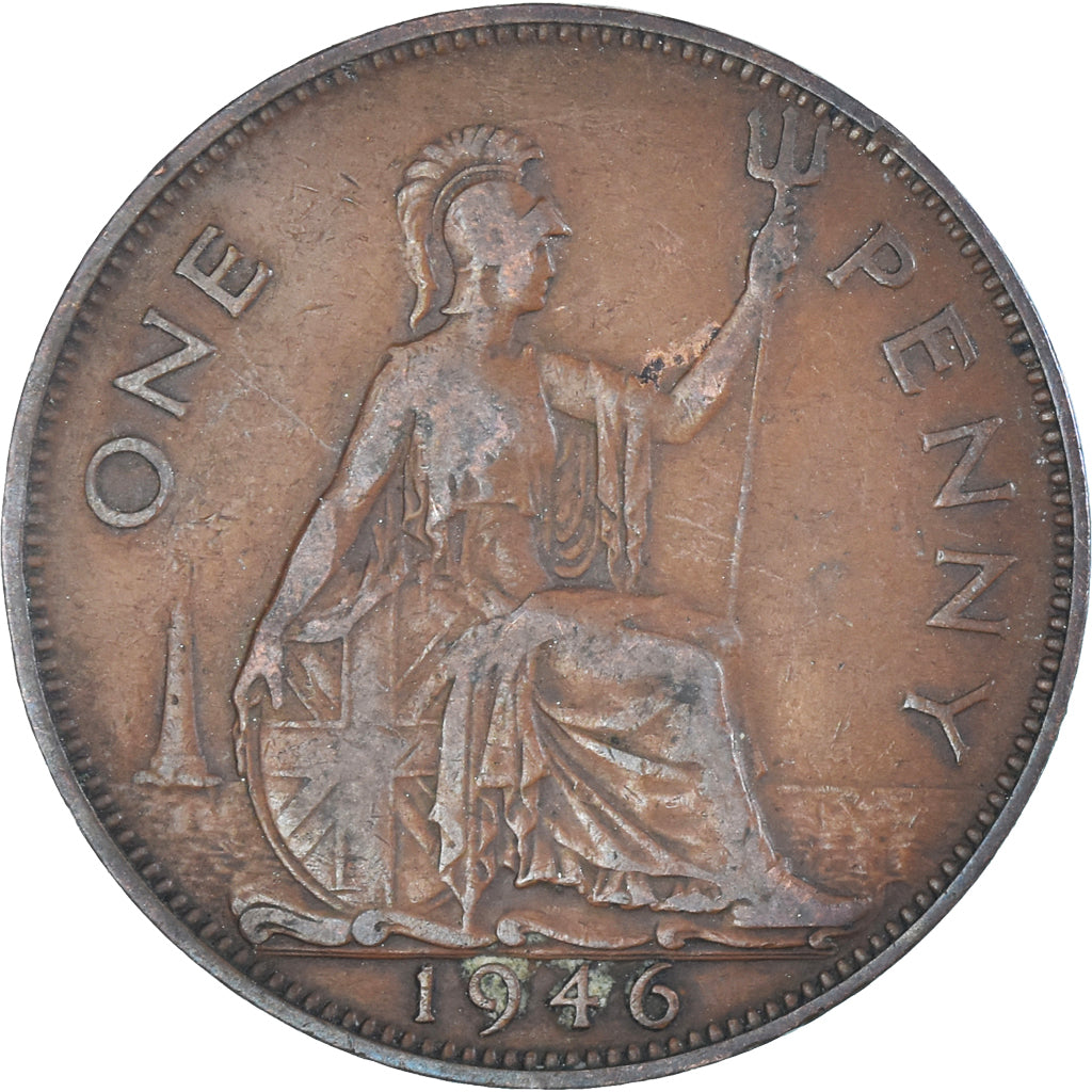Moneta, Gran Bretagna, Penny, 1946