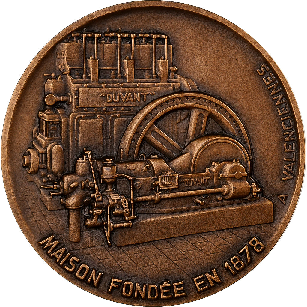France, Medal, Louis Duvant, 1970, MDP, Bronze, Bérard, AU(55-58)